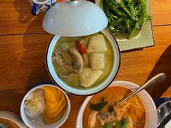 泰式绿咖喱-我的甜·泰国餐厅