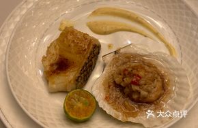 Grilled Scallop and Pumpkin Pilaf with Barley
