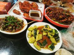 盐水煮虾-不炭白烧烤(成都首店)
