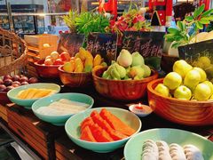 自助取餐区-东莞塘厦三正半山温泉酒店·沙利文西餐厅