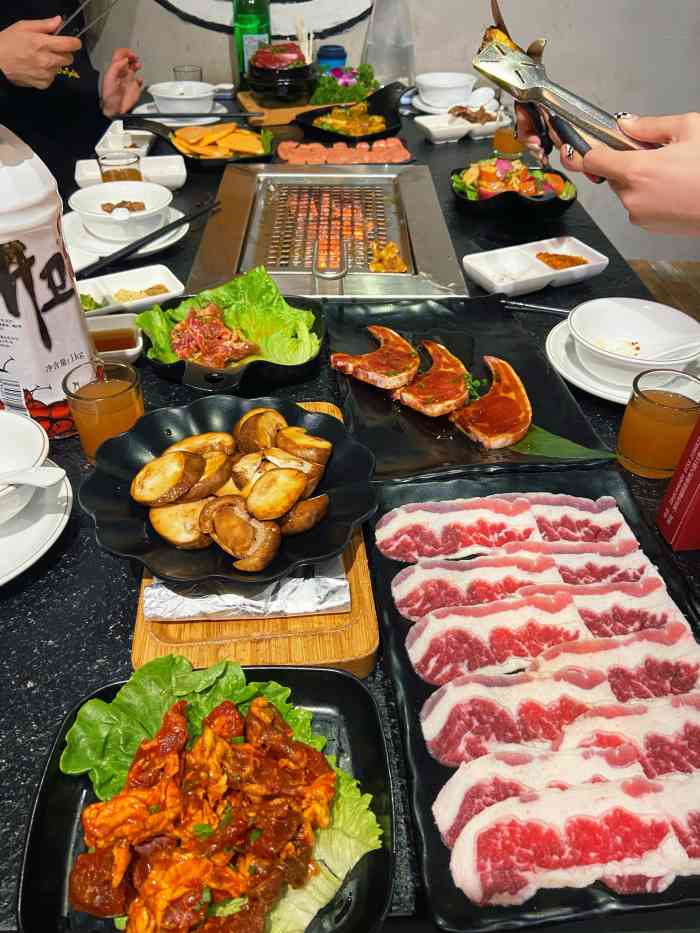 黄牌金爱烤肉·鸡西刀削面(车公庙店)-"之前在大众点评上看到了这家店