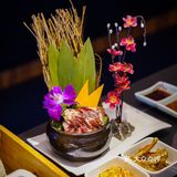 中秋节15层的阶梯烤肉来一波！