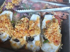 蒜蓉鲜贝-大锅强·蒸海鲜青岛菜(金沙滩店)