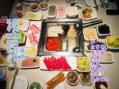 自制的寿喜锅-海底捞火锅(万丰桥店)
