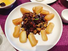 脆皮鲜奶拼蚝油牛肉-和记小菜(大宁店)