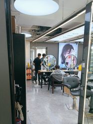 点击看大图 -藤野造型烫发染发