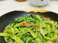 椒丝腐乳炒通菜-顺德渔村·岭南一号