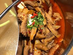 鲜牛杂鸳鸯锅-左庭右院鲜牛肉火锅(南通CBD大有境店)