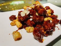 黑蒜子牛肉粒-陆壹捌餐厅(五大道店)