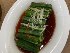 清炒秋葵-红高粱大酒店(宁山东路店)