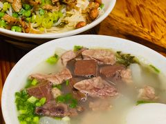 猪血猪肺汤-椰小调.儋州米烂(名门店)