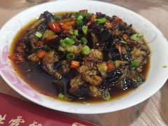 鱼香茄子-洪霞餐馆