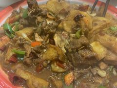 比脸大的大盘鸡-米兜兜米粉·新疆料理(川大店)