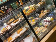 面包甜点陈列柜-星巴克(北辰西路店)
