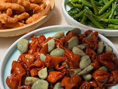 腊八蒜烧肥肠-情满四合院•京菜•烤鸭(动物园店)