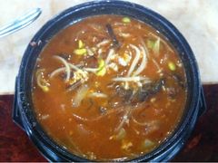 辣牛肉粉丝汤-郑阿姨的家·이모네·韩料&烤肉(武川路店)