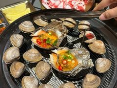 -围炉肉舍•炭烤活鳗•丹东海鲜烤肉(步行街店)