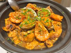黑松露鲍鱼大虾焖大扇鸡-禾府酒家·传统广府味(番禺店)