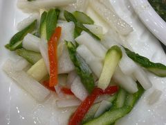 芦笋炒山药-盐通酒家(金桥湾清水苑店)