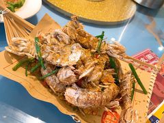 椒盐攋尿虾-喜碧海鲜·二十年本土海鲜老字号(上排店)