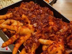 火辣凤爪-源味屋韩式火锅&炸鸡(鼎城当代商城店)