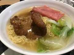 猪扒公仔面配热奶茶-大家乐(江门汇悦城店)