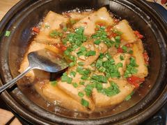 砂锅嫩豆腐-费大厨辣椒炒肉(万家丽一店)