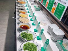自助调料区-马一洒开锅羊肉清真餐厅(京汉店)