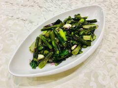 清炒洪山菜苔-雅和生态渔庄·宜城锅巴饭(龙灵山公园店)