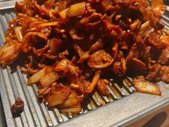葱爆羊肉-四季民福烤鸭店(王府井东安门店)
