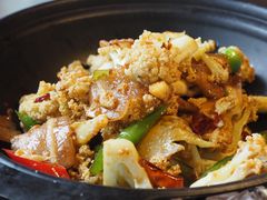 生炒有机花菜-苏城小院·园林精致苏州菜(斜塘老街店)