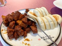 黑椒雪花粒拼米饼-祝家花園(伯渎港店)