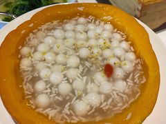 南瓜酒酿小圆子-玫瑰厅上海菜(兴国路店)