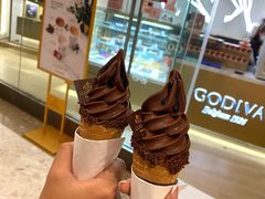 godiva黑巧力冰淇淋-GODIVA(万象城店)