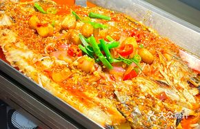Slightly Spicy Garlic Grilled Fish