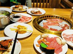 -韩京炭火烤肉自助料理(柯桥万达店)