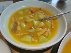翡翠丝瓜闷鲜腐竹-宴南庭·闽味私房菜