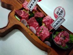 M9和牛七品盛合（湿式熟成）-赤坂亭M9和牛烧肉·日料398放题(万达店)