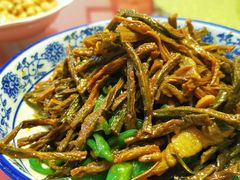 炒豇豆干-国生茶庄·地道农家菜团建活动