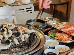 -围炉肉舍•炭烤活鳗•丹东海鲜烤肉(步行街店)