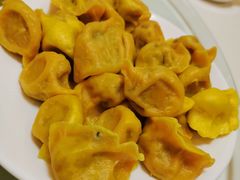 鸭肉韭菜水饺-九花山烤鸭店