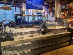 自助取餐区-怡咖啡海鲜自助餐厅(浦东香格里拉店)