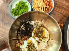 -明洞阿姨·韩式酱蟹烤肉·创意料理(方庄店)