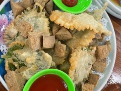 臭豆腐炸紫苏叶-绍兴名菜馆(可乐路店)