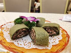 绿茶红豆薄撑-顺德人家食府(黄金广场店)