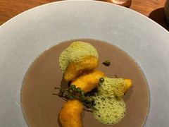 金沙菱角佐藤椒汁配紫苏桃子饮-天水蔬食料理(树德之光店)