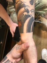 -荔刺青纹身·手穿孔饰品