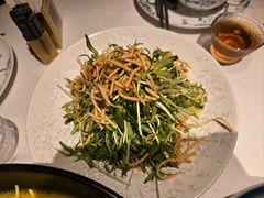 空心菜苗拌茶馓-醉舍·新淮扬菜(长宁龙之梦店)