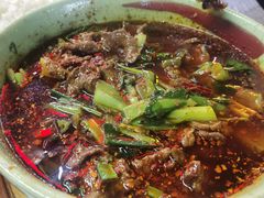 水煮牛肉-雨田饭店