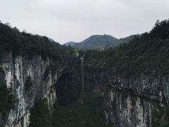 -天坑地缝国家地质公园-停车场